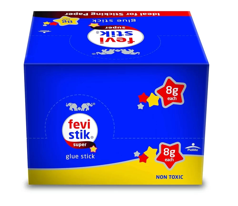 Pidilite Fevistik Glue Stick 8g, Pack Of 30