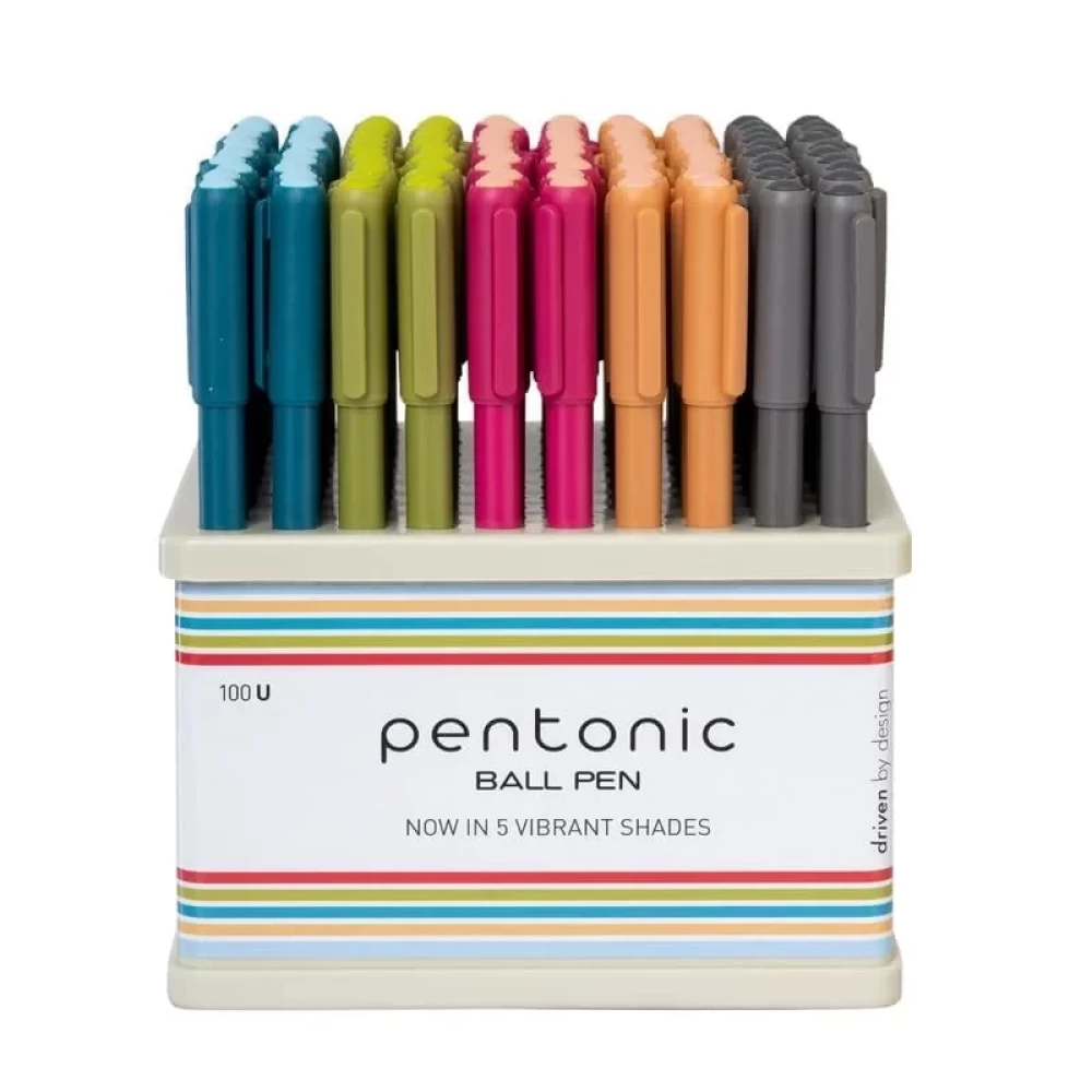Pentonic 0.7 mm Ball Point Pen Tumbler Pack | Set of 100 Nos.