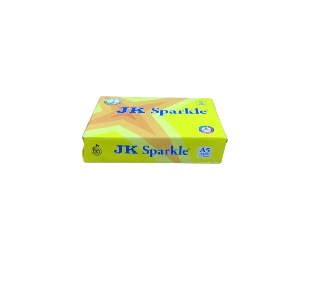 JK Sparkle 70 GSM A5 Size (500 Sheets/RIM)