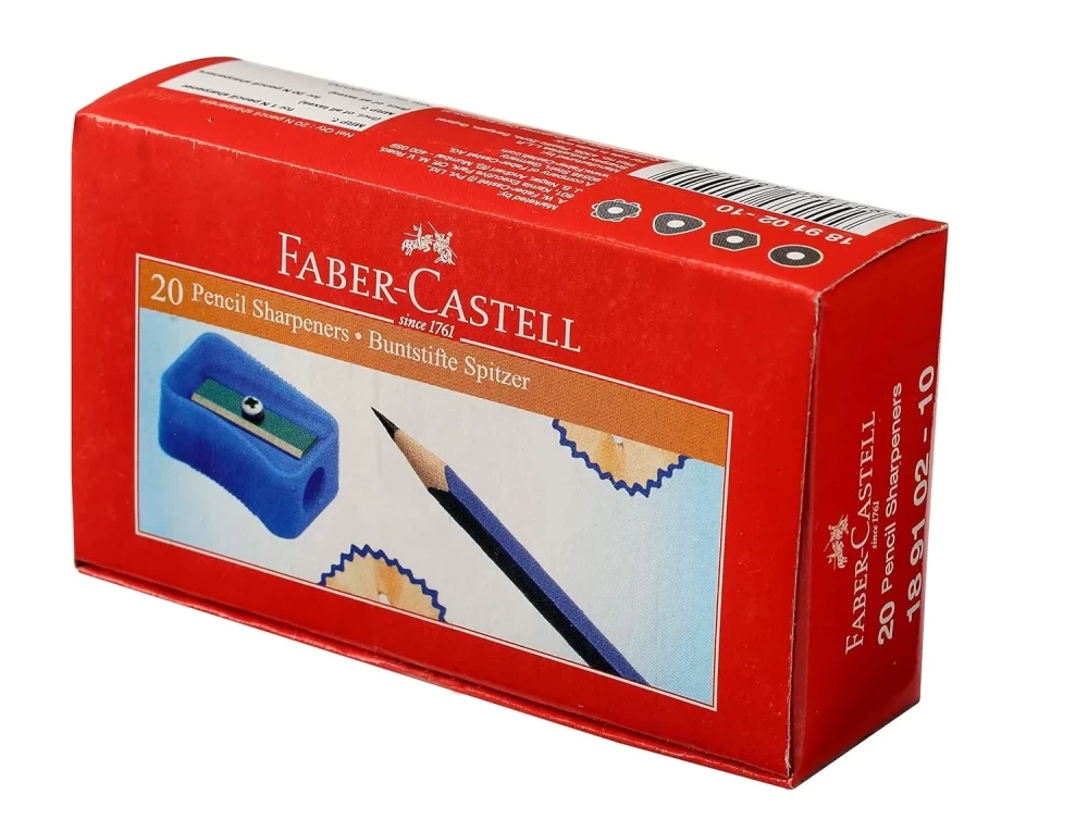 Faber-Castell Pencil Sharpner 20 Nos | Pack of 20 Nos./Box