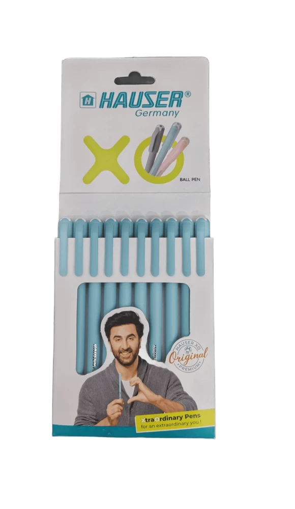 Hauser Germany XO 0.7mm Ball Pen (10 Nos./Box)