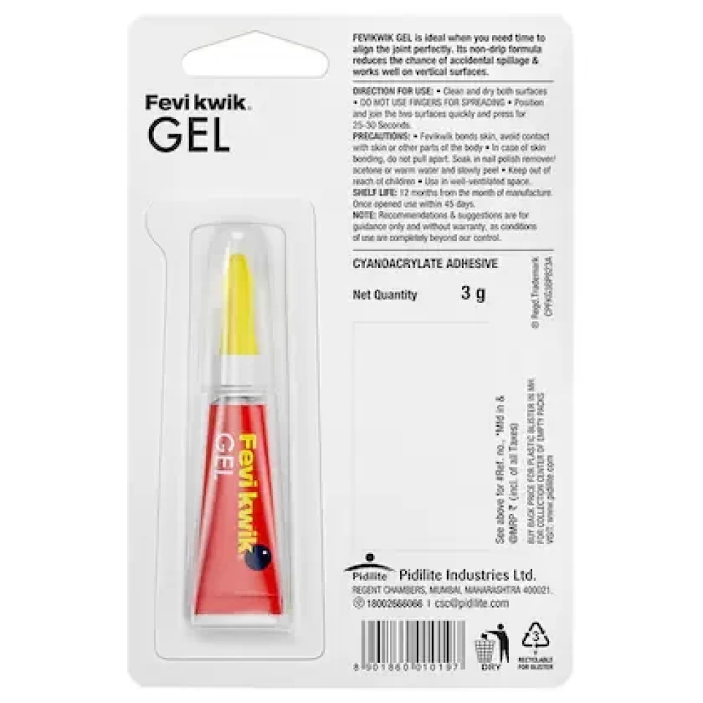 Fevikwik Adhesive Gel 3 g