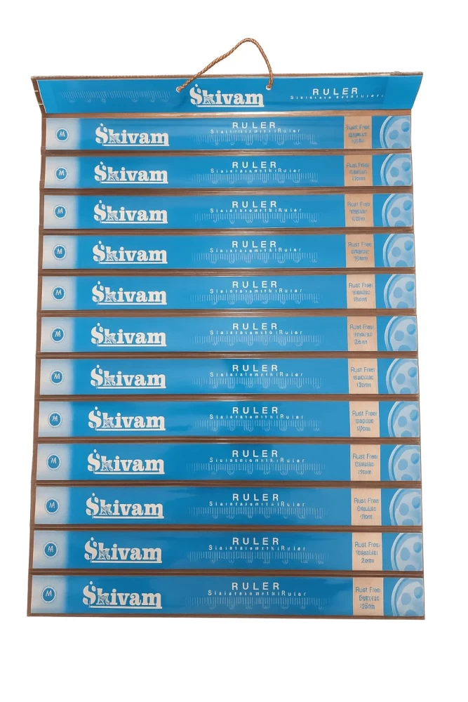 Stainless Steel Scale/Ruler 1 Foot (30 cm / 12 inch)