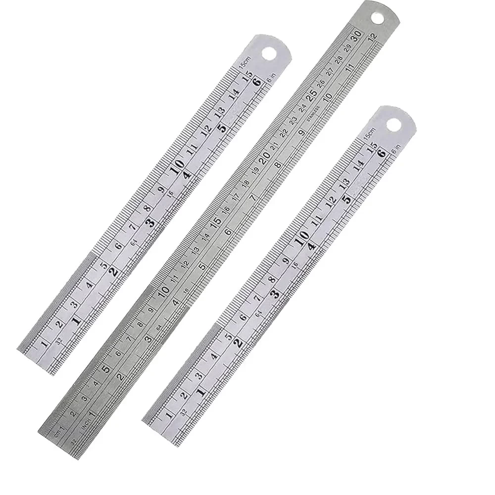 Stainless Steel Scale/Ruler 1 Foot (30 cm / 12 inch)