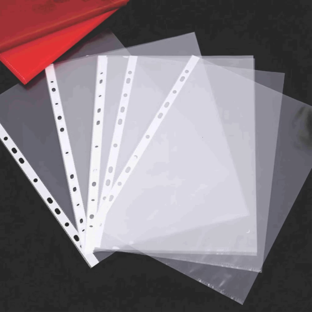 Sheet Protectors A4 Size - 200 Micron Thick | Pack of 100 Nos.