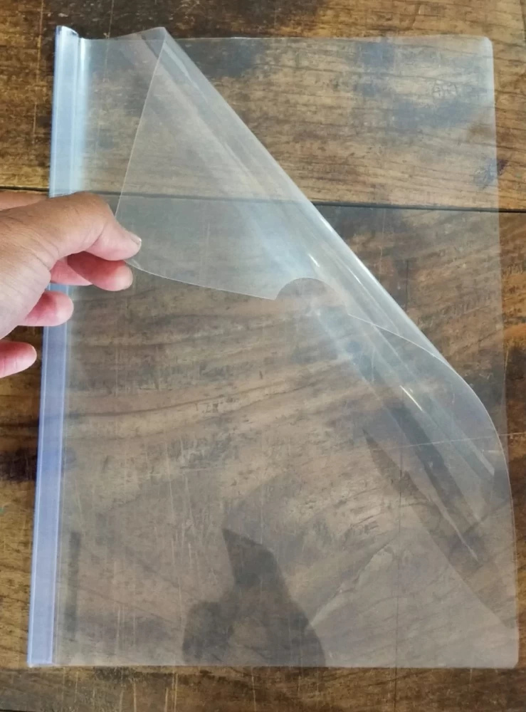 Plastic Strip File Folder A4 | Pack of 10 Nos.