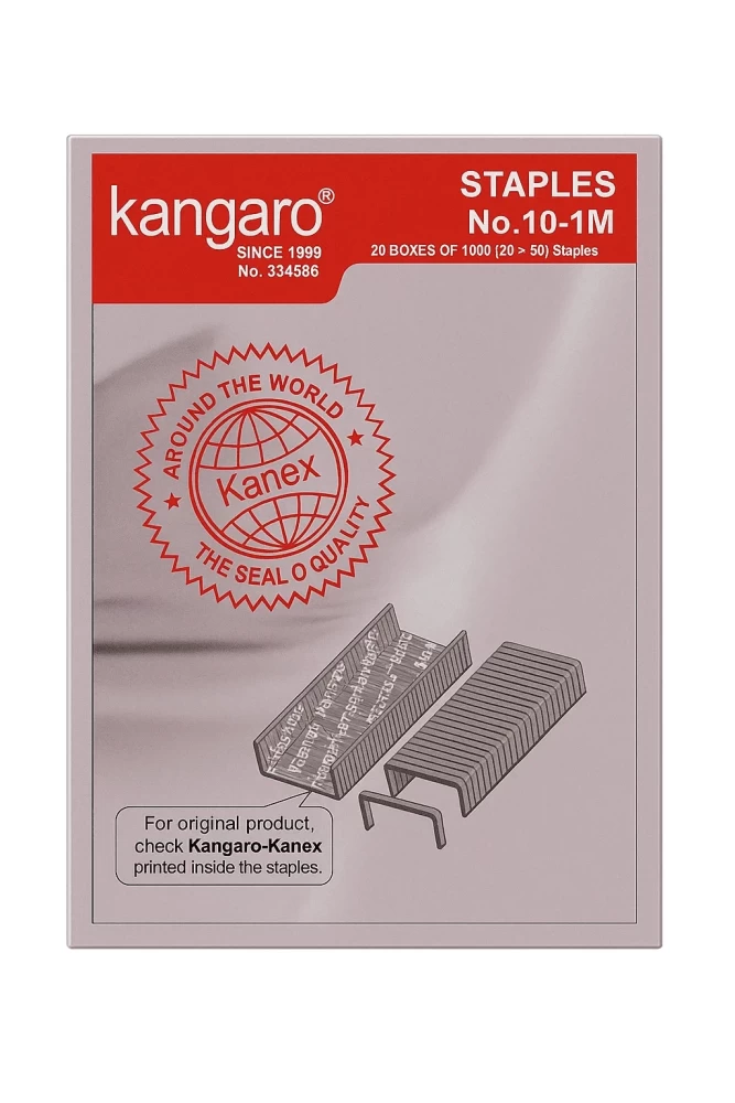 Kangaro NO. 10-1M Staple Pins (20 Pc./Pkt.)