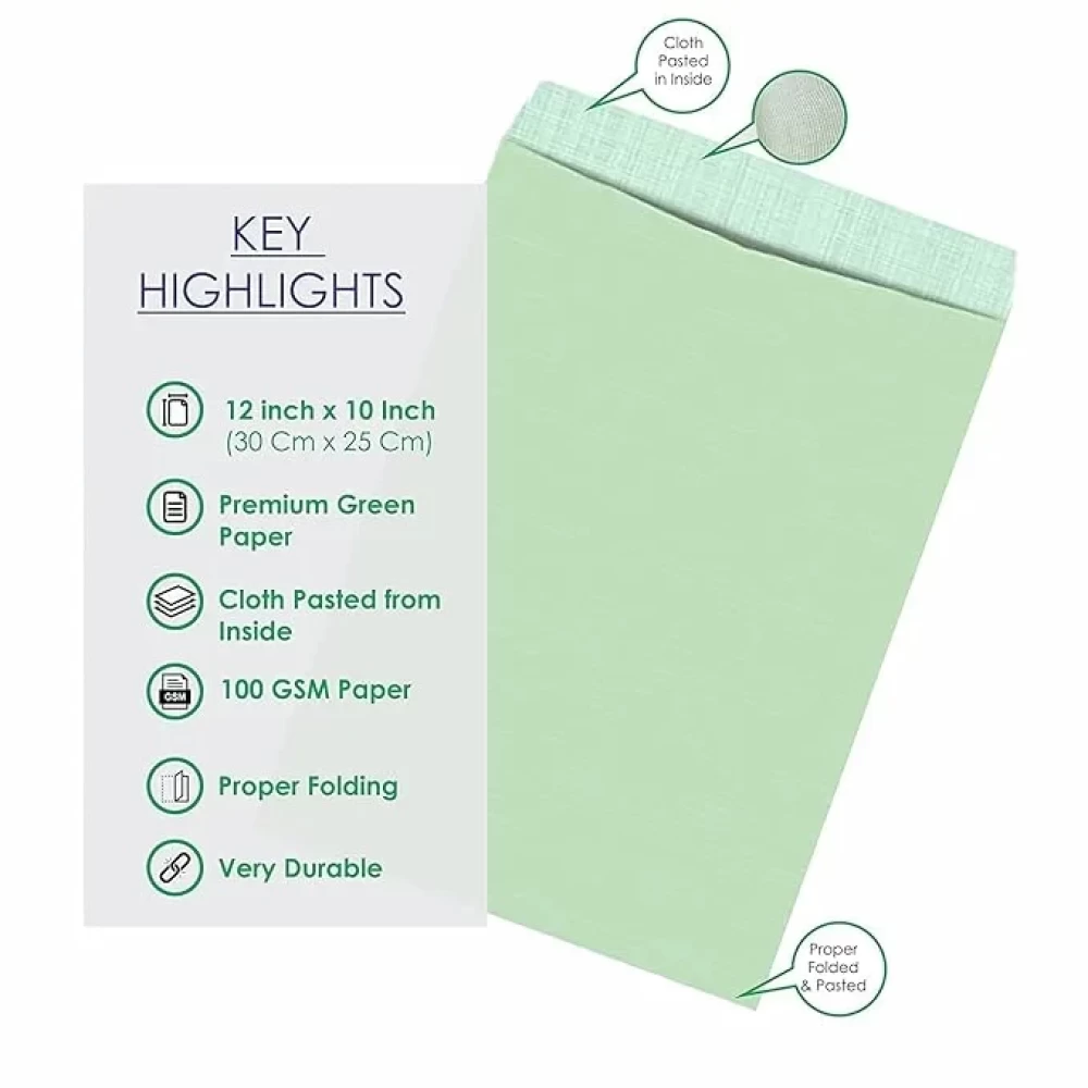 Cloth Line Envelope 12X10 Inch