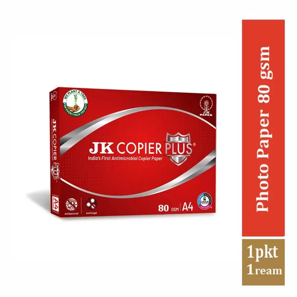 JK Copier Plus 80 GSM A4 Size 500 Sheets