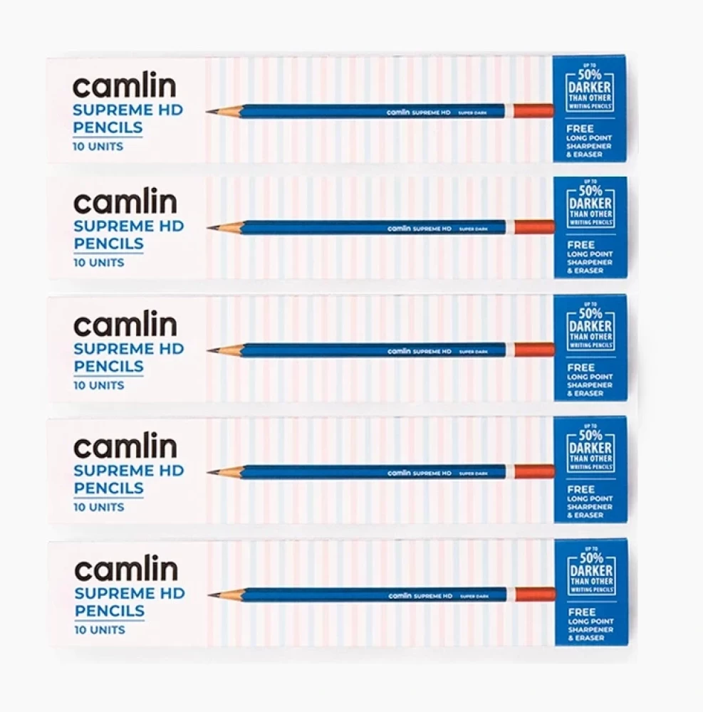 Camlin Supreme HD Pencils Box of 10