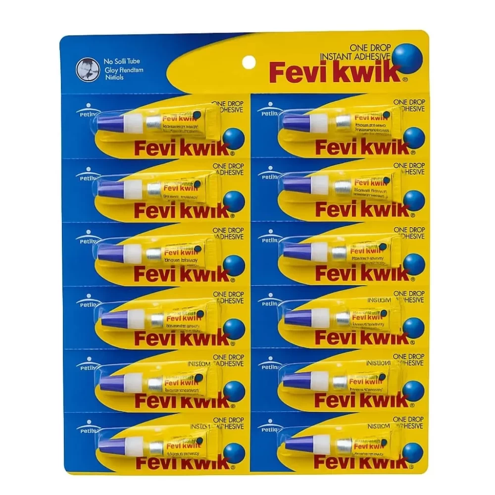Fevikwik 1 gm Instant Adhesive (12 Nos./Pack)